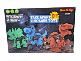 Take Apart Dinosaur 3 Pack DIY Building Kit STEM Toy Free To Fly Ages 3+  NEW - £18.14 GBP