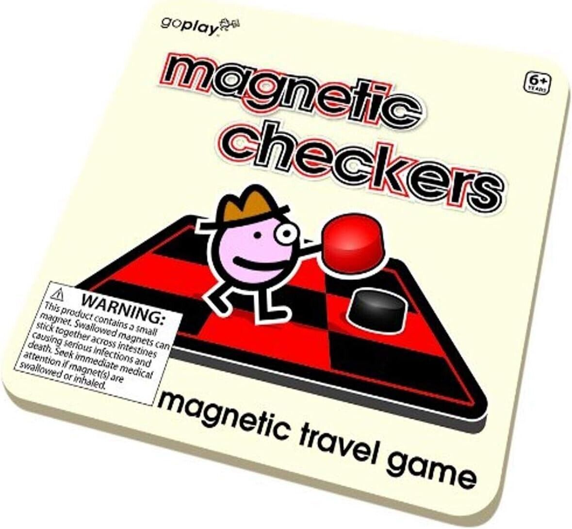 Magnetic Checkers Travel Game - Great Table or Travel Game for Hours of Fun! - $8.91