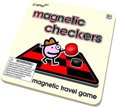 Magnetic Checkers Travel Game - Great Table or Travel Game for Hours of ... - $8.91