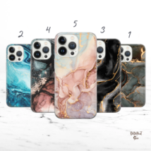 Abstract Marble Phone Case fit for iPhone 15 Pro Max 14 Pro 13 12 mini 11  - £24.19 GBP