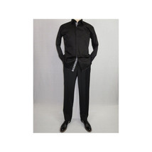 Men Shirt J.Valintin Turkey Usa Egyptian Cotton Axxess Style 6001 black image 4