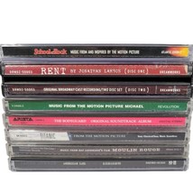 Soundtracks CD Lot of 8 Titanic Moulin Rouge Bodyguard Rent Broadway School Rock - $8.52