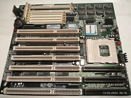 Rare Socket 3 Chaintech 4SLD Motherboard Cpu &amp; 8 Mb Ram + Bonus - £108.09 GBP