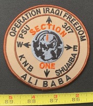 US Military Operation Iraqi Freedom PSU 307 ALI BABA Embroidered Patch - $13.21