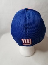 New Era 39Thirty Red & Blue New York Giants Fitted Cap - Size Small/Medium CA2 - £13.24 GBP