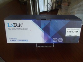 LxTek CRG-131BK Premium Black Laser Toner Cartridge - Brand New!!! - $32.36