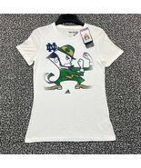 Notre Dame Fighting Irish Shirt Youth Large 14 Adidas Short Sleeve Crew ... - $26.35 CAD