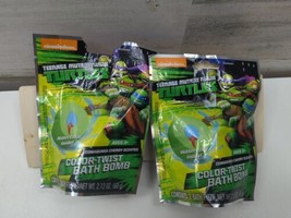 Nickelodeon Teenage Mutant Ninja Turtles Kids Color-twist BATH BOMB cherry scent - £12.17 GBP