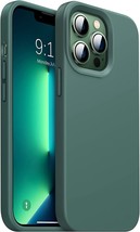 Compatible With iPhone 13 Pro Silicone Case, (Forest Green) - £10.06 GBP