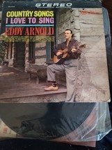 Eddy Arnold Country Songs I Love To Sing Used Vinyl Lp Record - £5.75 GBP