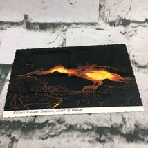 Vintage Postcard Kilauea Valcano Eruption Hawaii - $6.92