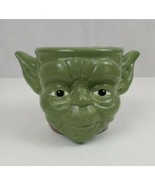 Star Wars Galerie Yoda Sculpted Large 3D Face Return of the Jedi Coffee Cup - $313.04 MXN
