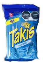 Barcel Takis Azul Blue Heat 65g Box w/5 bags papas snack authentic from ... - $18.76