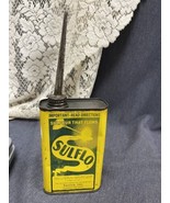 Antique Tin Can Sulflo 1 Pint w/Long Spout New Jersey The Sulfer That Flows - £14.79 GBP