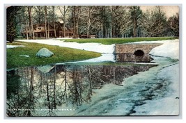 Genesee Valley Park Winter Scene Rochester New York UNP Unused DB Postcard W19 - £3.09 GBP