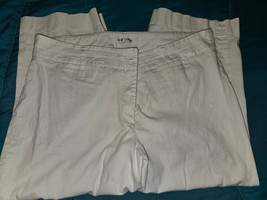 Dalia Collection Chino Pants Women&#39;s 18W Cotton Stretch Pockets Classic (A) - £14.00 GBP