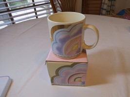 Laurel Burch Plum Blossom MG925 flower cup mug coffee Rare with box collection - £16.40 GBP