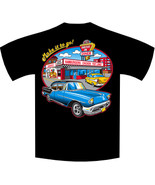 Make it To Go w/Oldsmobile on a XL Black Tee Shirt - €15,74 EUR