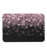 Mondxflaur Flowers Non Slip Bathroom Mat for Shower Quick Dry Diatom Mud... - $26.05 CAD