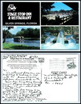 FLORIDA Postcard - Silver Springs, Stage Stop Inn &amp; Restaurant M52 - £3.10 GBP