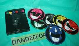 Loot Crate Power Rangers Rubber Coasters In Box - £19.35 GBP