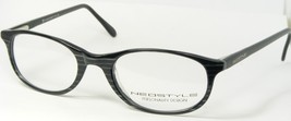 NEOSTYLE COLLEGE 189 900 Schwarz Grau Gestreift Brille Rahmen 47-19-140mm - £63.80 GBP