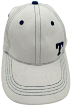 Texas Rangers MLB T Logo Solid White BD&amp;A Game Souvenir Baseball Hat Cap - $514.06 MXN