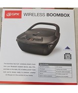 GPX iLive Bluetooth Boombox BCB117B CD Player AM FM Radio AC DC Power NIB - $22.50