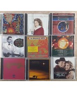 Country Holiday Christmas CD Lot of 9 Garth Brooks &amp; Trisha Yearwood Tog... - £14.07 GBP