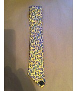 Rasi 100%Silk yellow and blue Paisley Neck Tie - €10,19 EUR