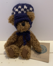 Boyds Bear Boris with Blue Hat Brown - £8.48 GBP