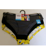 Three Looney Tunes Hipsters Size Small Multi color 95% Cotton - $290.54 MXN