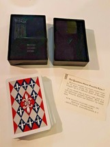 Vintage KEM Plastic Playing Cards w Hard Case  and 48 cards - $16.78