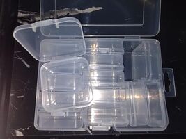 15pcs Bead Organizers in A Clear Box, Clear Plastic  7.0” x 4.7” x 2.4” - $15.84