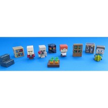 Minecraft Minifigure lot of 10 Villagers Steve Carrots &amp; More - $28.05