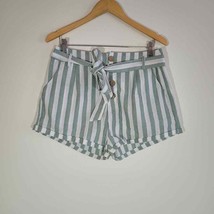 Zaful High Waist Striped Shorts - Size Extra Large - £14.21 GBP