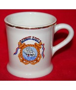 Vintage BARQUE EAGLE US Coast Guard USCGC Cutter Bill&#39;s Mug Shop COFFEE CUP - £27.35 GBP