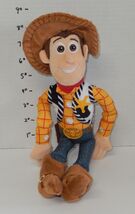 Disney Toy Story Sheriff Woody 12" plush toy RARE HTF - $14.80