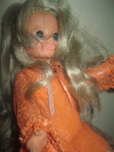 1969 Ideal Crissy Doll W Stunning Hair That Grows` Sleep Eyes Orig Dress - £59.61 GBP