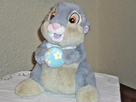 Disney Easter Thumper Bunny Rabbit with Easter Egg Plush Stuffed Animal - £13.53 GBP