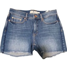 Vineyard Vines Jamie Denim Cut Off Corded Jean Shorts Medium Blue Indigo... - $39.25