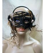 Cavewoman 1/2 Mask Caveman Witch Doctor VooDoo Tribal Warrior Jungle Jan... - €12,61 EUR