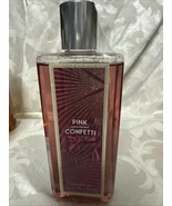 NEW BATH &amp; BODY WORKS PINK CONFETTI RASPBERRY PEAR SHOWER GEL WASH 8.4 O... - $345.71 MXN