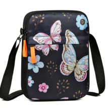 Butterfly Crossbody Mini Single Mobile Phone Shoulder Bag Purse - New - $14.99