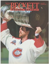 Montreal Canadiens Patrick Roy Philadelphia Flyers Eric Lindros 1993 Pinup Photo - £1.57 GBP