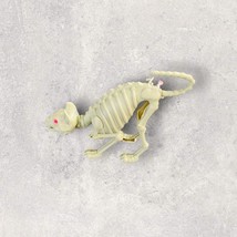 Cat Skeleton Halloween Eyes Light Up And Cat Howls WORKS! Motion Activated - £11.36 GBP