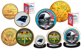 50th Anniversary Super Bowl Officially Licensed U.S 3-COIN Set Carolina Panthers - £14.86 GBP