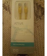Ativa CAT 5e Ethernet Crossover Cable 10 Ft. Networking - $408.70 MXN