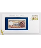 1976 Banknotes of All Nations Banque Centrale Des Comores 500 Francs (UNC) - $693.93 MXN