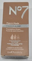 No7 Match Made Foundation Drops, Chestnut, 0.5 oz - $15.83